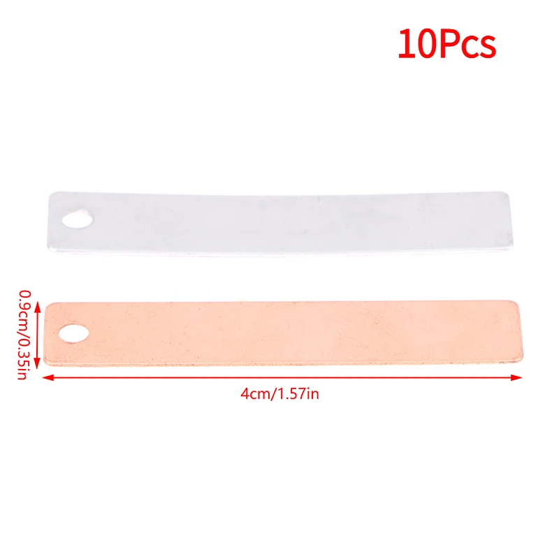 10Pcs Copper Sheet Zinc Electrode Strip Anode For Electroplating Plate DIY Fruit Materials Consumables Strips‘