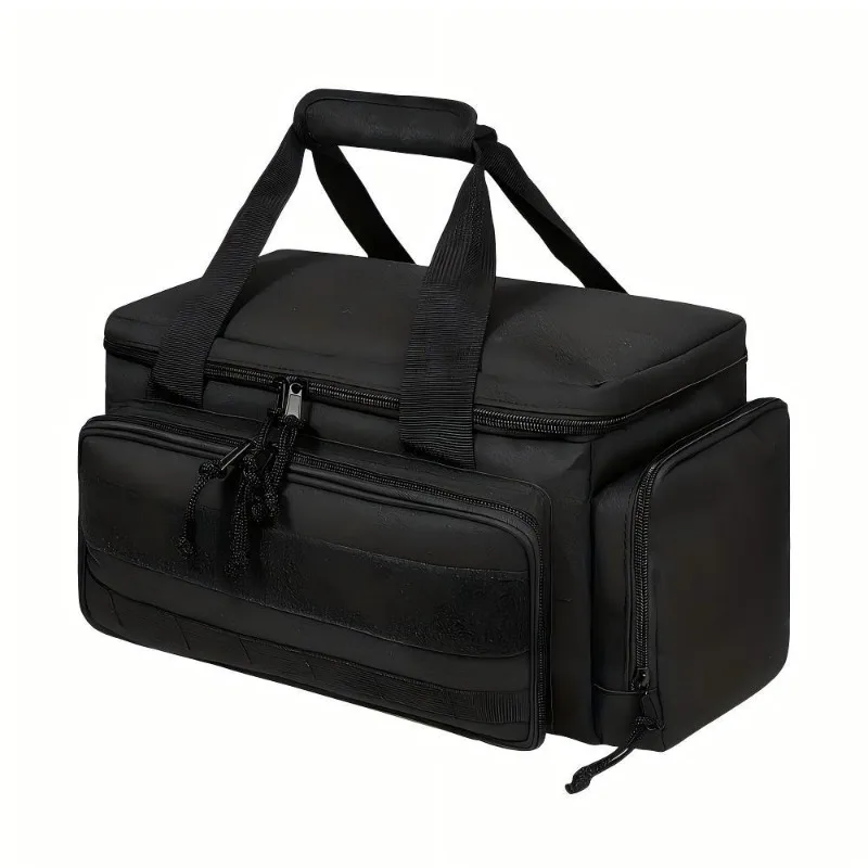 Men Tool Handbag Durable Oxford Fabric Storage Bag Multi-pocket Design Portable Organizer Pouch for Workshop Hardware Hand Tools