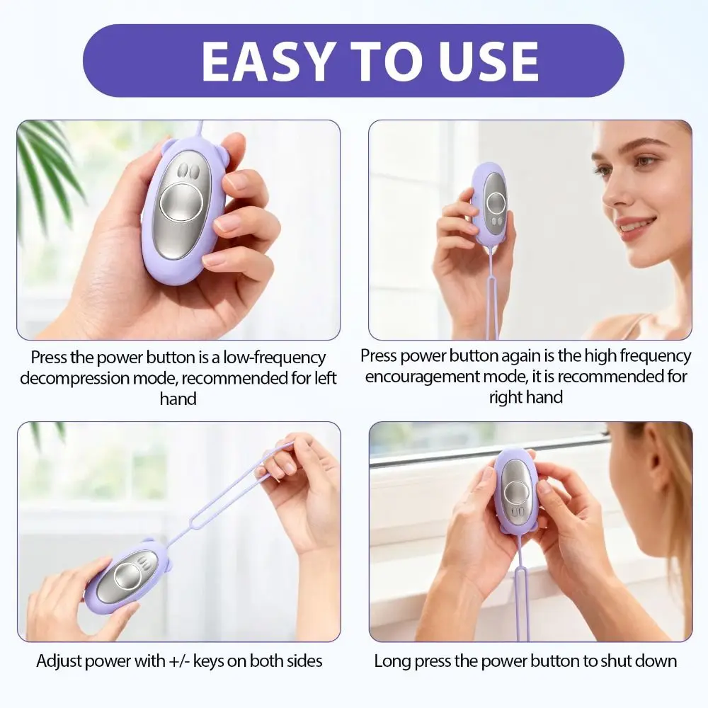 Type C Charging Sleep Aid Machine Sleep Improvement Calm Function Holding Sleep Instrument Microcurrent Technology