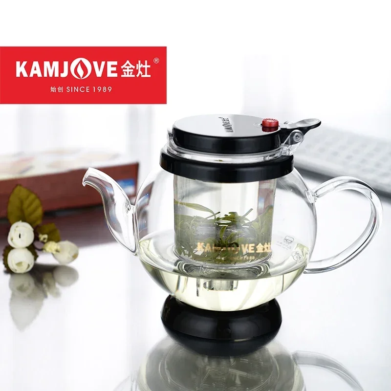 Various Kamjove Tea Pot Heat Resistant Glass Kungfu Teapot PiaoYi Bei Convenient Teacup TP-757, TP-140, TP-200, TP-160, TP-787