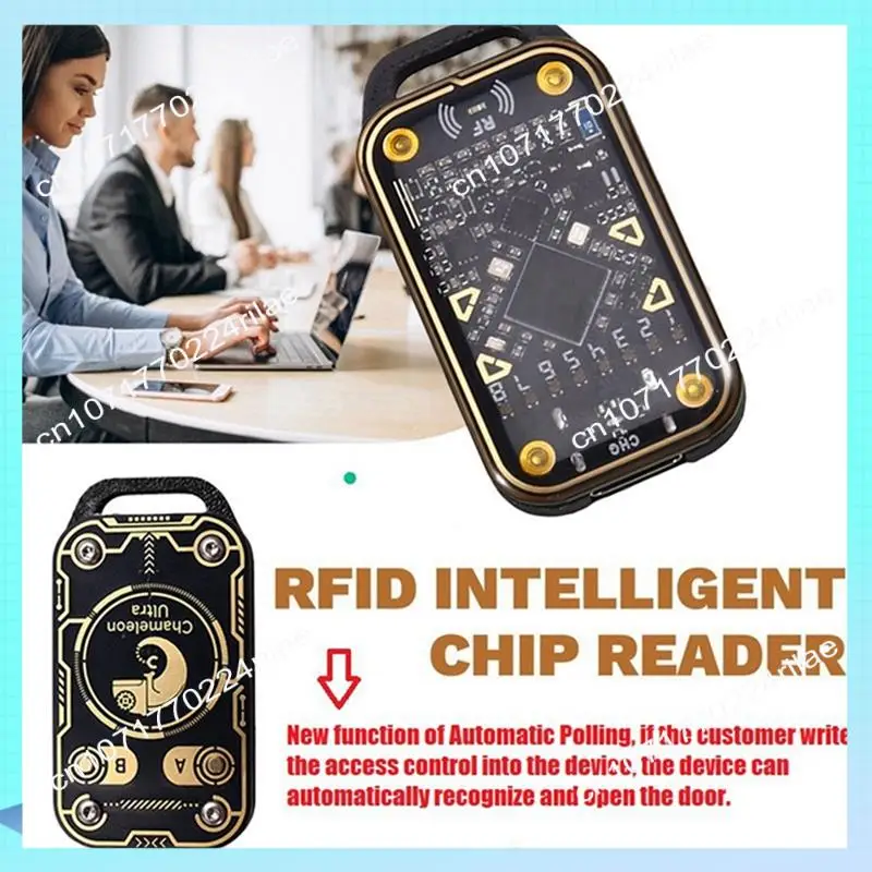 

A17Z ID IC Card Decode RFID Smart Chip Reader Chameleon Ultra NFC Duplicator Smart Card Emulator+ 3XUID Keychain/Card