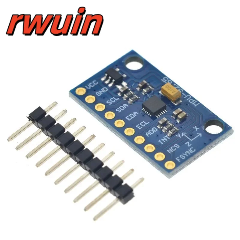 GY-6500 GY-9250 GY-9255 MPU-6500 6DOFÂ  Accelerometer 6-axis Attitude Gyro Sensor Module SPI Interface MPU6500 For Arduino
