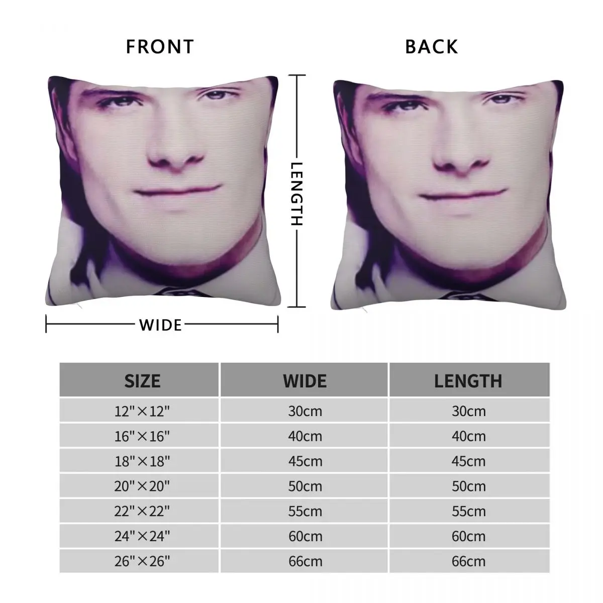 Josh Hutcherson Whistle Square Pillowcase Polyester Linen Velvet Printed Zip Decor Pillow Case Sofa Seater Cushion Cover