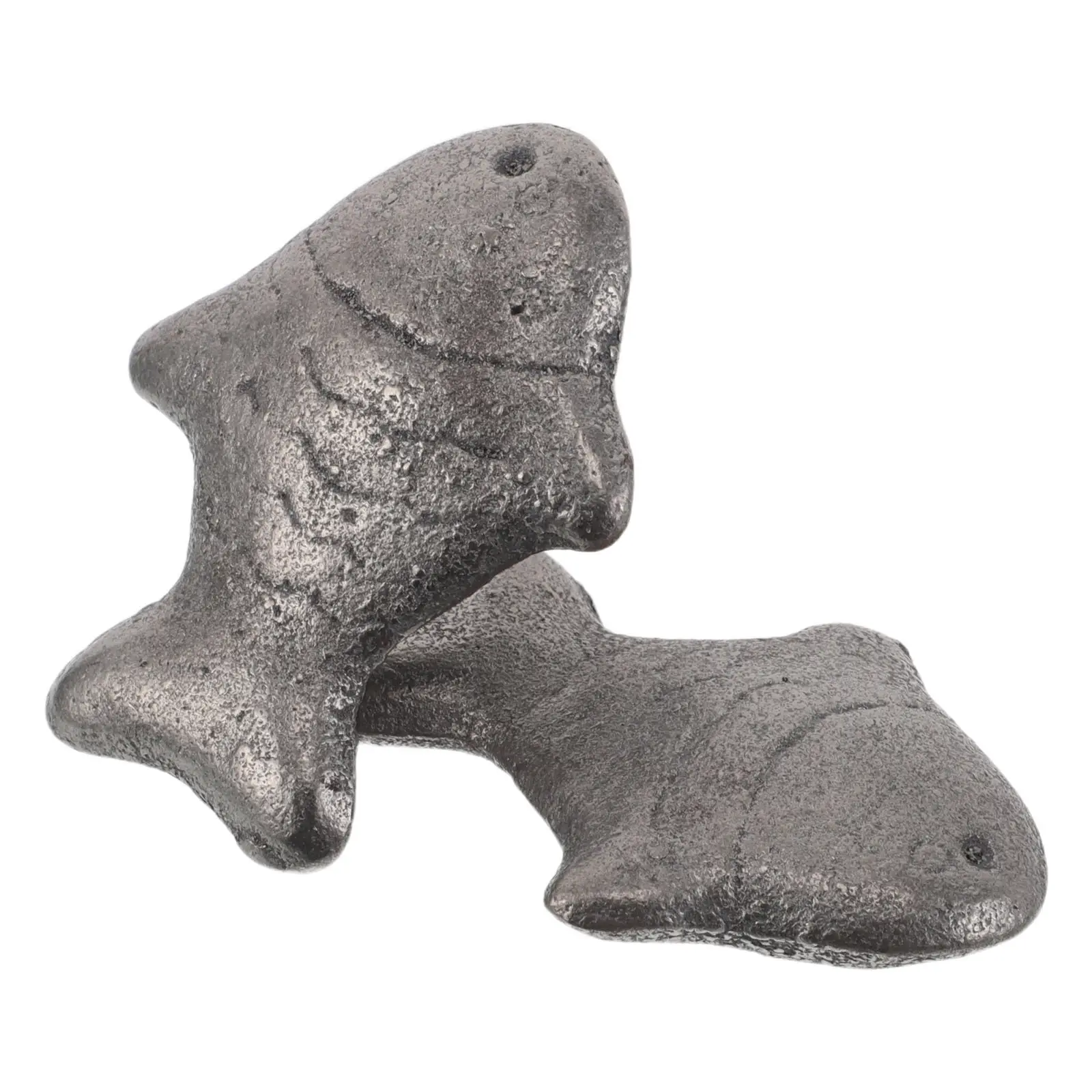 2Pcs Cast Iron Fish Cooking Tool Multipurpose Iron Supplement for Pregnant Women Vegans Athletes