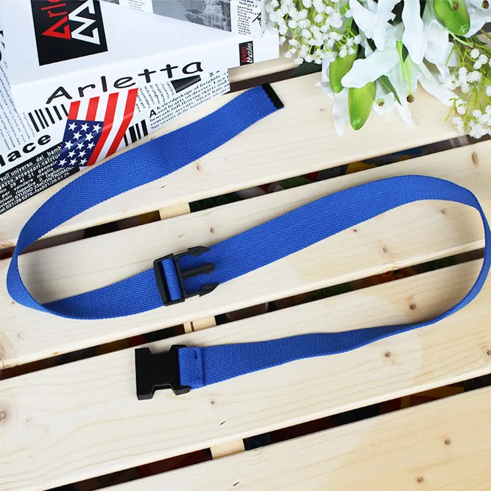Personality Fashion Accessories Canvas Multi-color Vintage Canvas Belt Adjustable Belt Plastic Belt Buckle Waist Belt