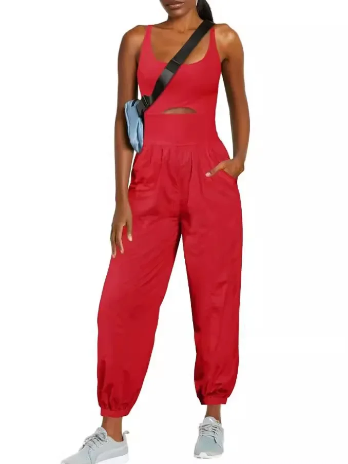 2024  Women One Piece Outfit Pants Running Women Bodysuit Romper Workout Jumpsuit Yoga Rompers