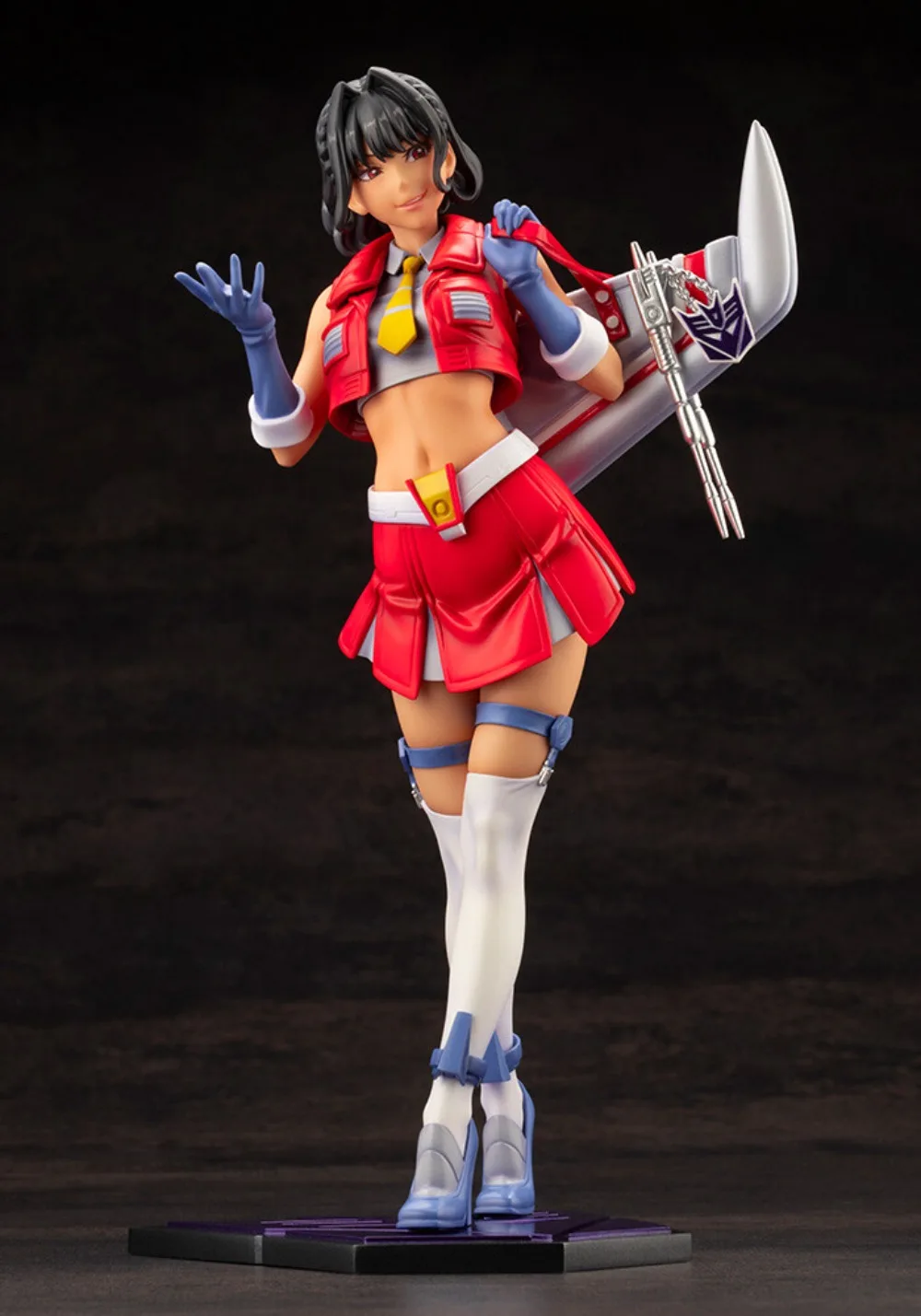 100% Original in Stock Kotobukiya Bishoujo Statue Starscream Garage Kit Model Decoration Collection Series Model Toys view 2