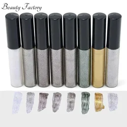 Hengfang Brand Professional Liquid Eyeliner Glitter Eyes Makeup Party Eye Liner Shimmer Waterproof Cosmetics Beauty 8 Colors