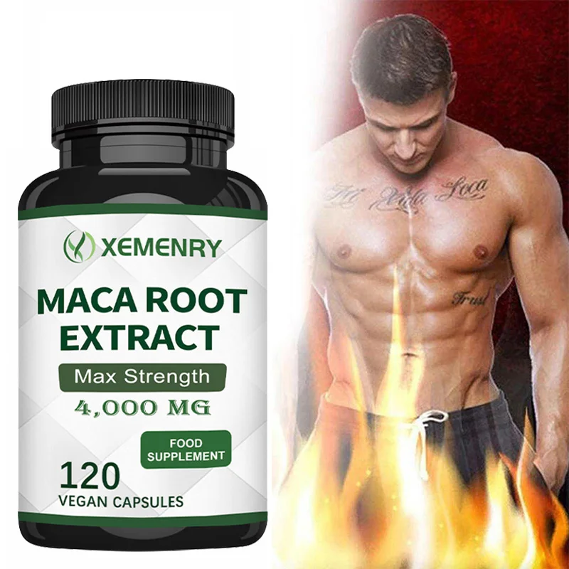 

Добавка из натуральной маки — для выносливости, роста мышц и производительности.