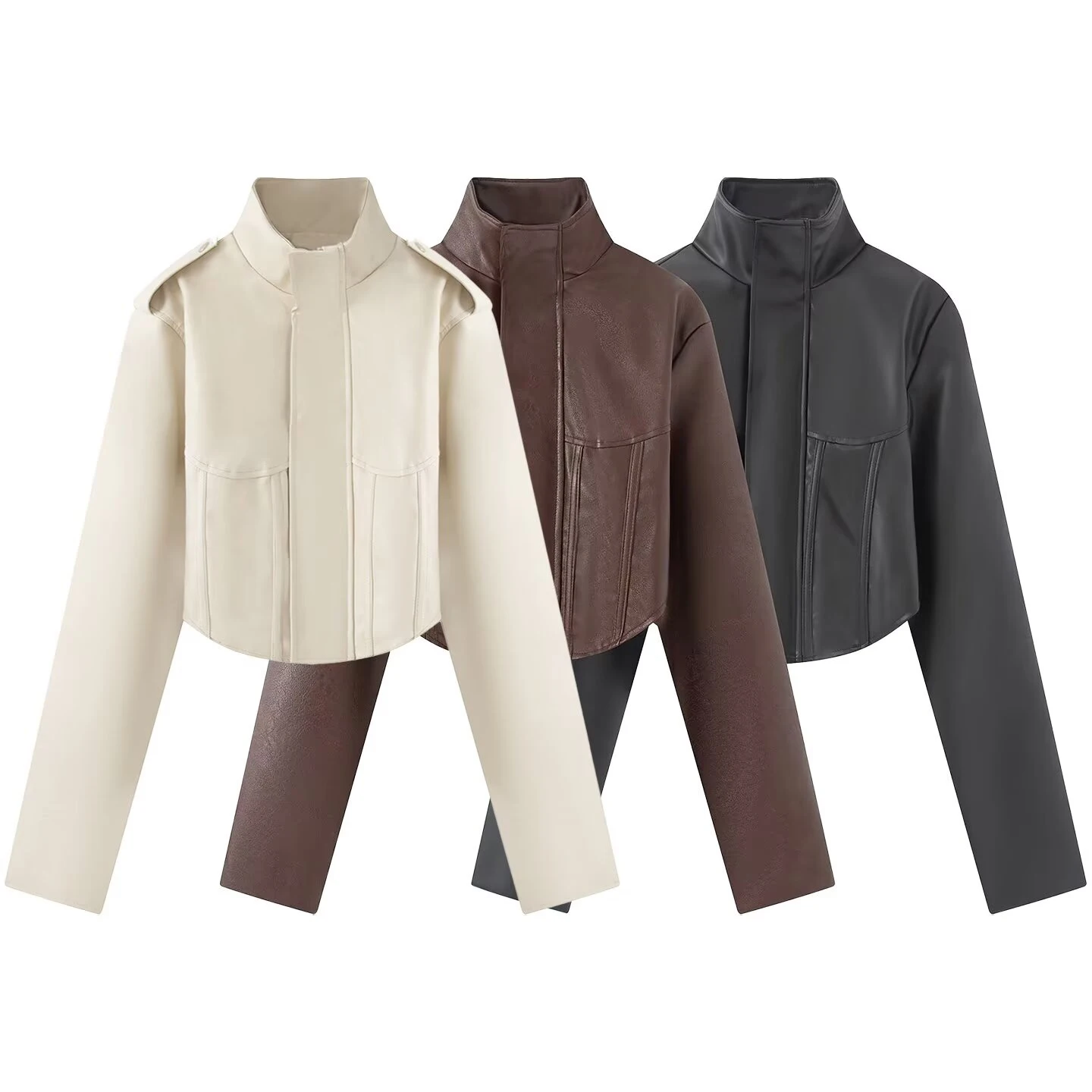Summer new women's clothing European and American style fashionable versatile design slim fit fishbone jacket jacket jacket