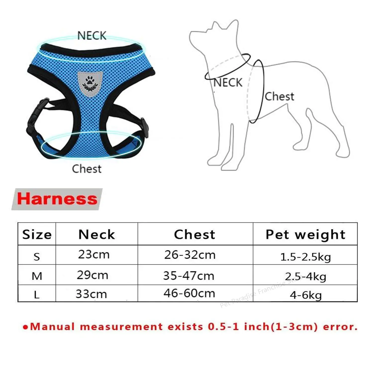 Mesh Cat Harness and Leash Breathable Reflective Kitten Cats Harnesses Small Dog Puppy Harness for French Bulldog Chihuahua Pug