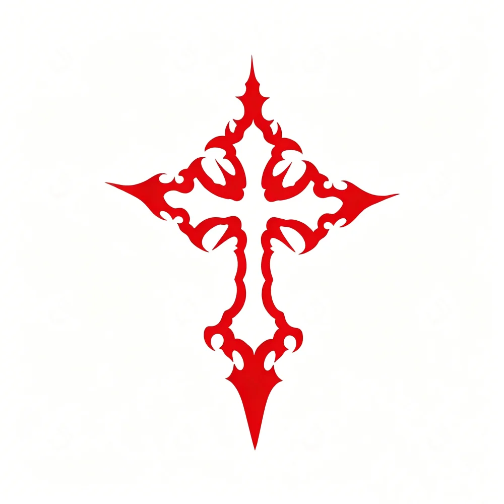 AliExpress NONE 1PC Creative Cross Motocycle Helmet Stickers Waterproof for DIY Fairing Fuel Tank Bicycle Decor Self-adhesive Vinyl Decals