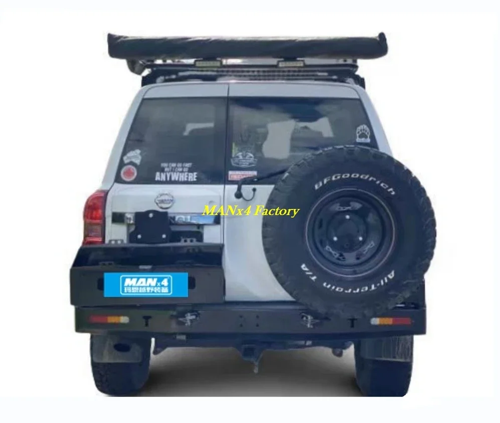 

Задний бампер MANx4 Off-Road Steel для Patrol Y61 2005+ GU