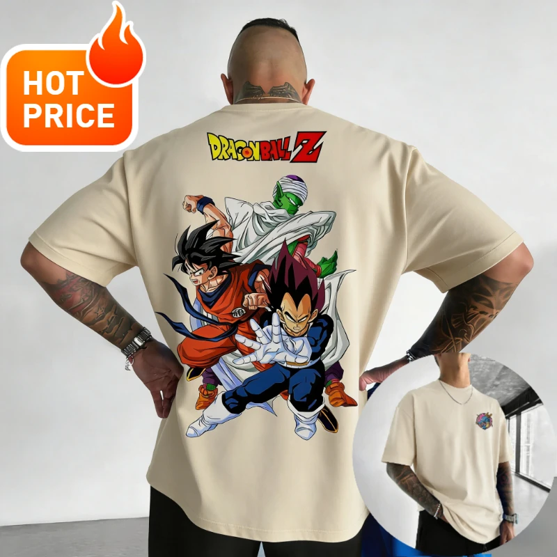 Son Goku Dragon Ball Saiyan Vintage Harajuku hommes nouvel été surdimensionné T-Shirt en vrac femmes Streetwear décontracté à manches courtes T-Shirt haut