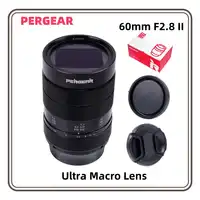 NIKON Z★極上美品★pergear 60mm F2.8 macro Amazon.com : PERGEAR 60mm F2.8 II Ultra-Macro Lens with 2X