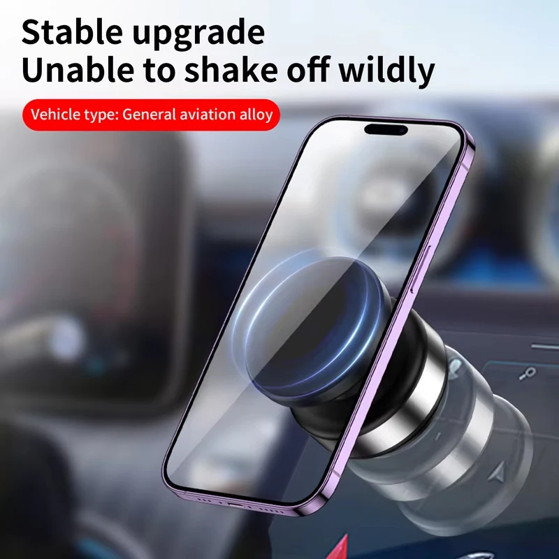 Double Sided Suction Cup Magnetic Phone Holder Lazy Multi-functional Foldable Storage Holder Vacuum Suction Phone Holder image 5