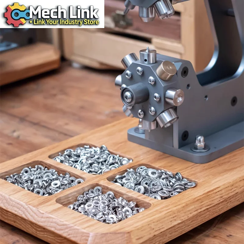 Multi-mold Button Press Machine Button Machine Snap Button Rivet Eyelet Hardware Installation Can Punch Holes