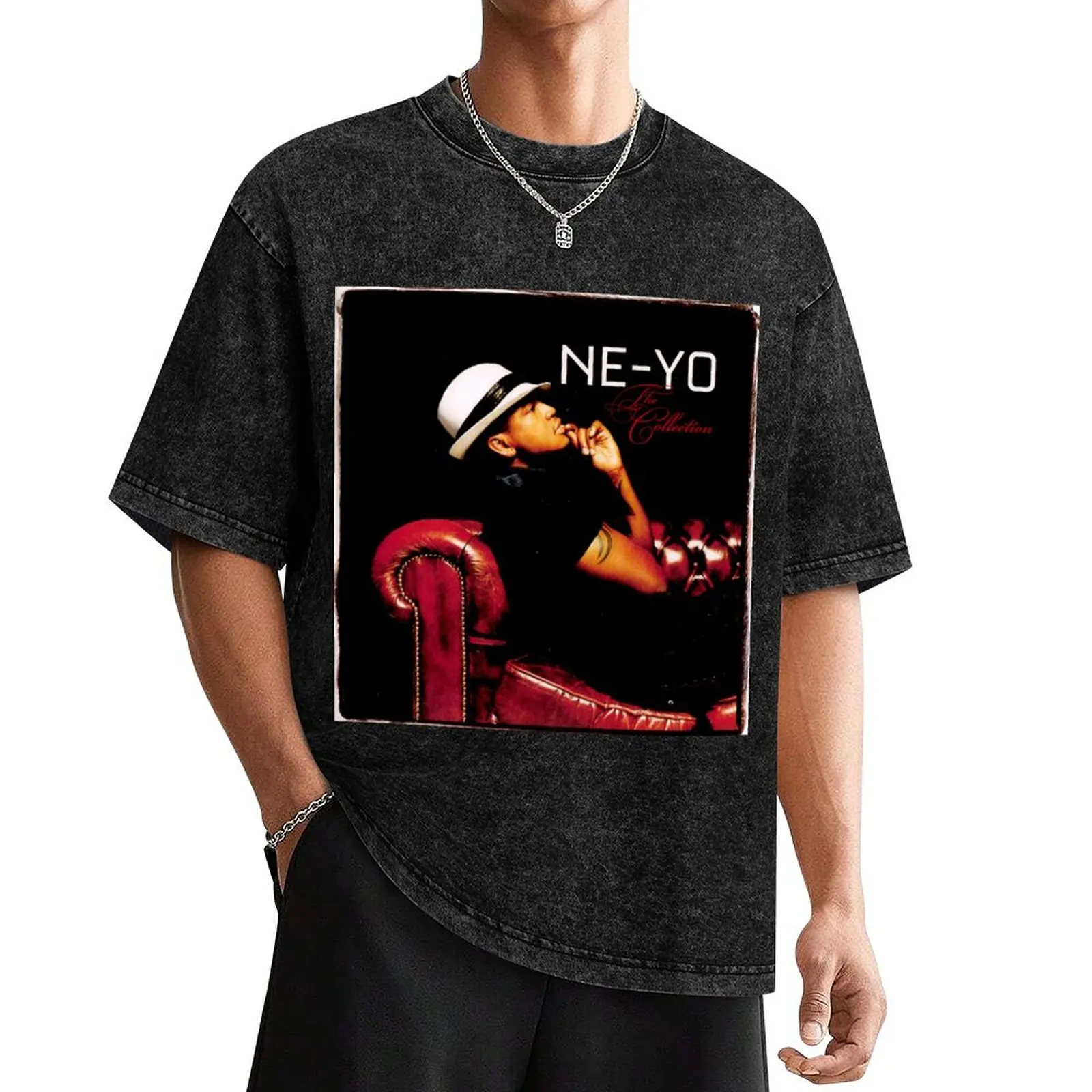 Ne Yo the collection T-Shirt blacks baggy shirts clothes for men