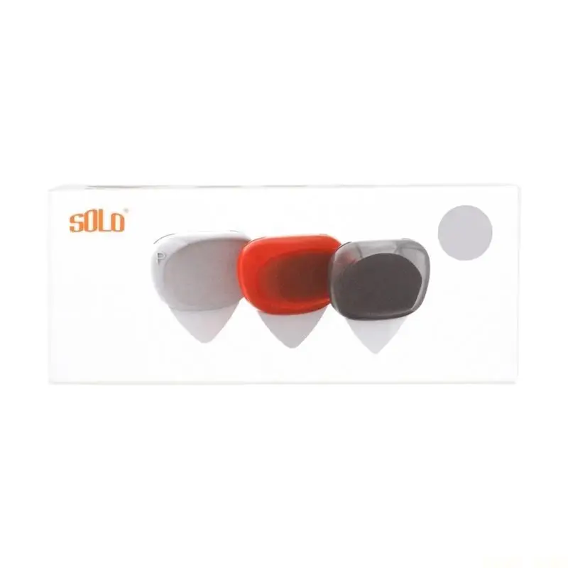 U2JB 3pcs/set Guitars Pick Grip Silicone Guitar Grips for Guitars Pick Stop Dropping