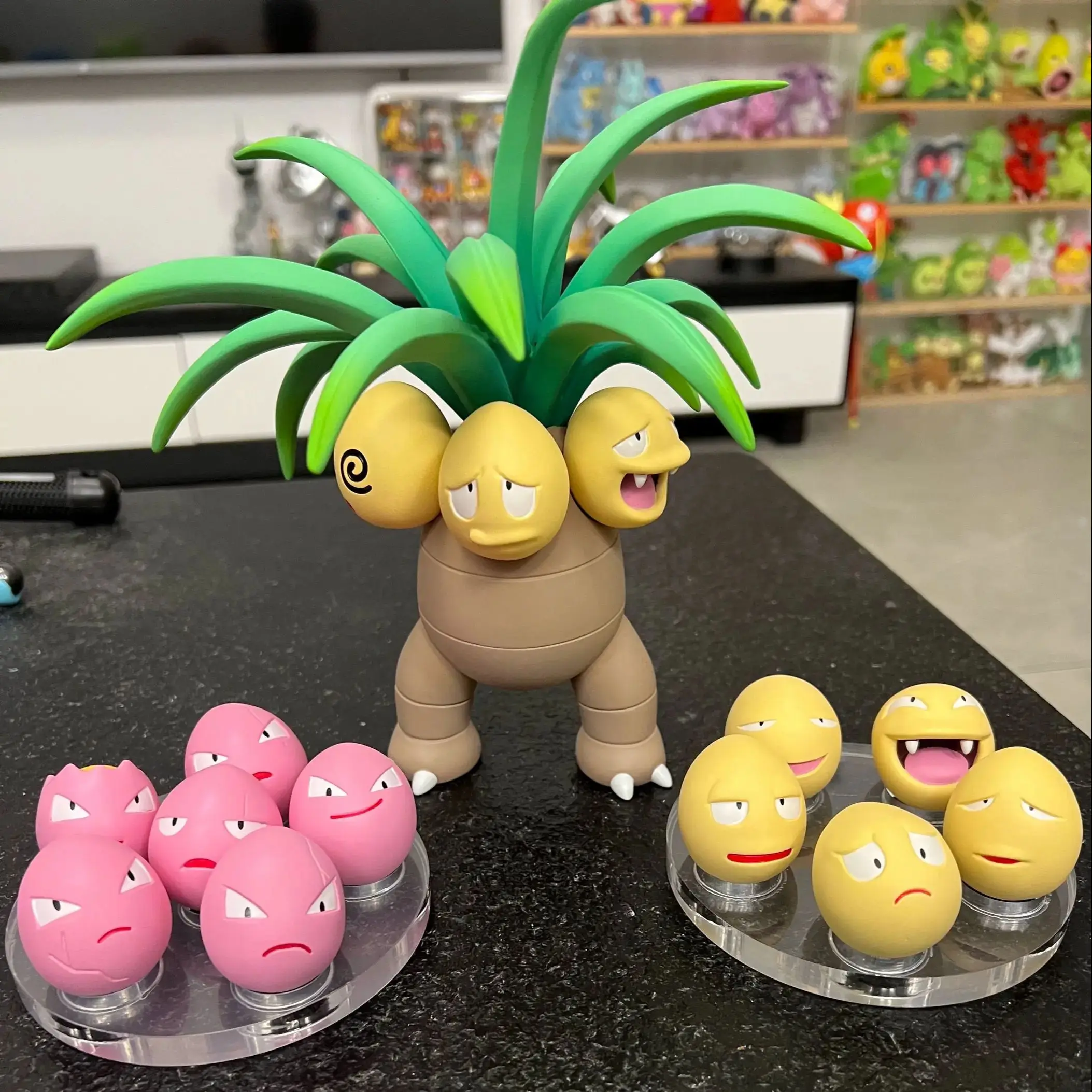 In Stock Anime Pokemon 1/10 GK Exeggutor Large Resin Action Figure Collection Model Toys Gift Birthday Children