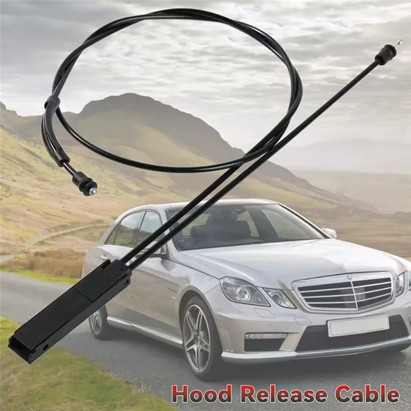 

Car Engine Hood Release Cable Wire For Mercedes Benz E-Class E320 E55 AMG E320 2003 - 2004 Kit 2118800159 211880015964