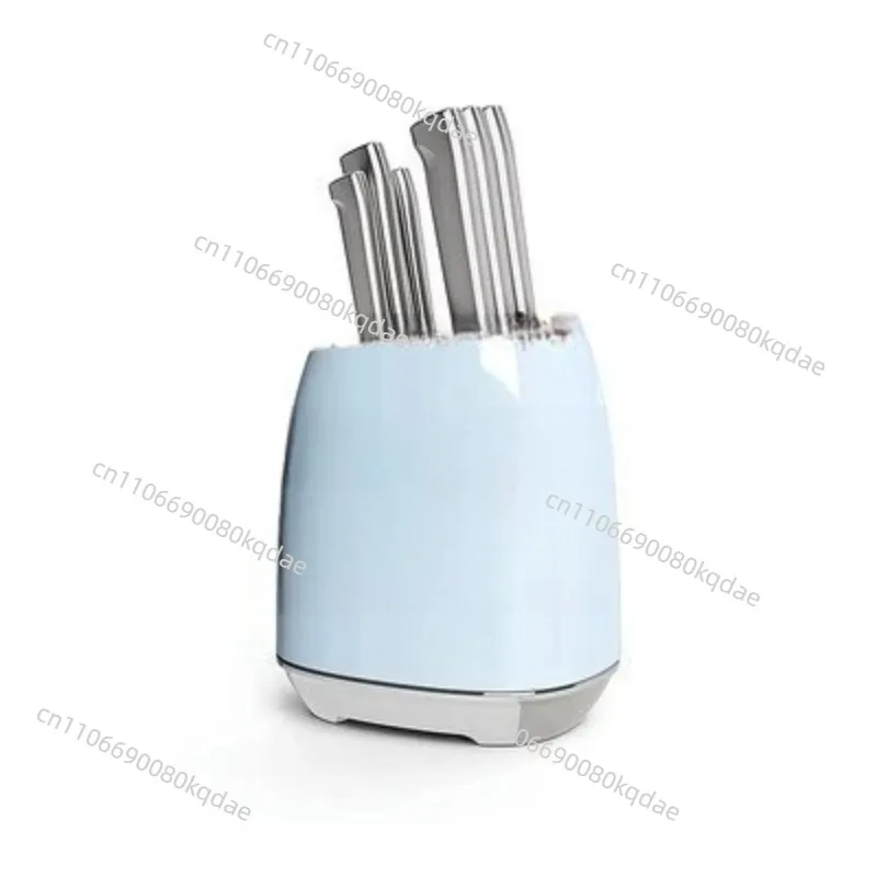 Multi‑Color Stainless Steel Kitchen Knives And Knife Block Holder Kitchen Storage Accessory White Blue Cream Black