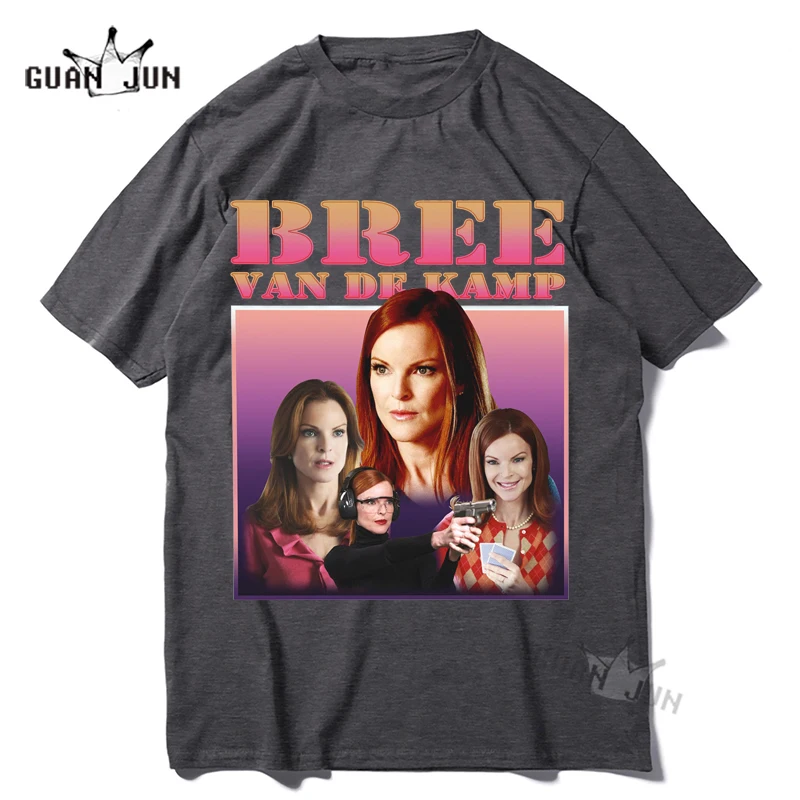 Bree Van De Kamp Homage T-shirt For Women Desperate Housewives Fans Men\'s Unisex Print T Shirt TV Comedy Series Funny Tees