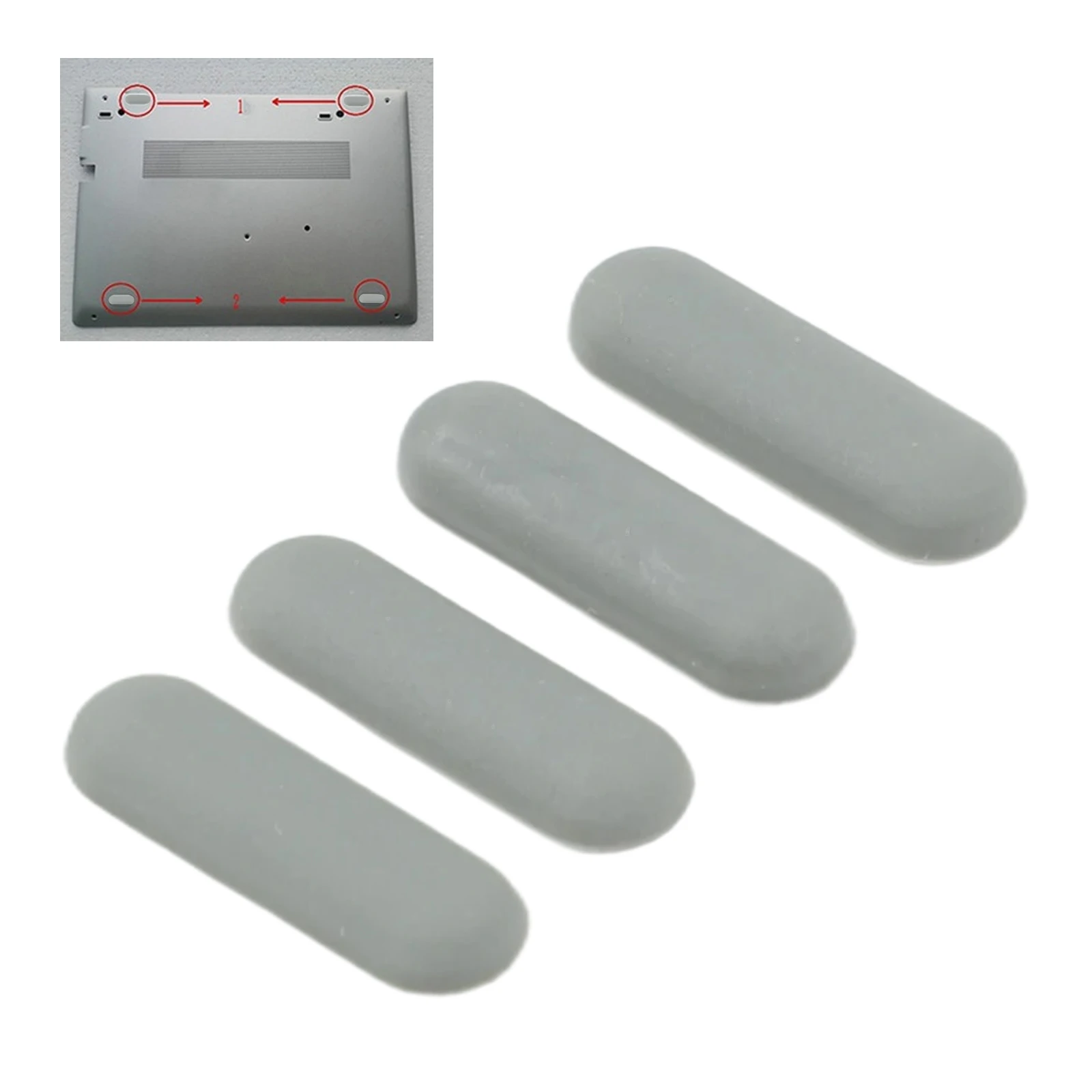 For Laptop Repair Laptop Rubber Feet Rubber Feet For Laptop Stability Laptop Rubber Feet Rubber Material Easy Installation