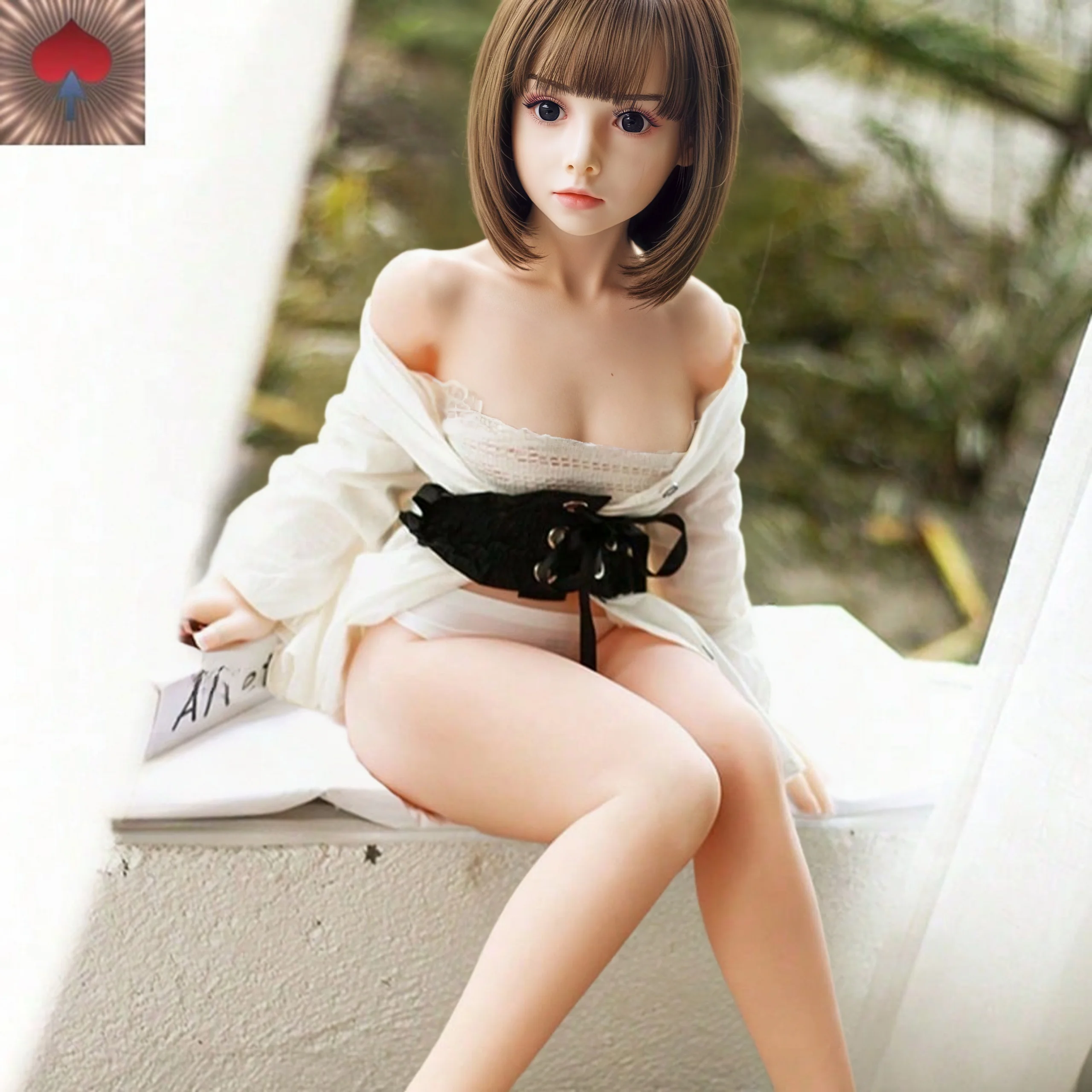 

Бесшовная кукла TPE 140 см/100 см, прочные кости, универсальные позиции, изысканный макияж, нежная кожа, подходит для фотографии,