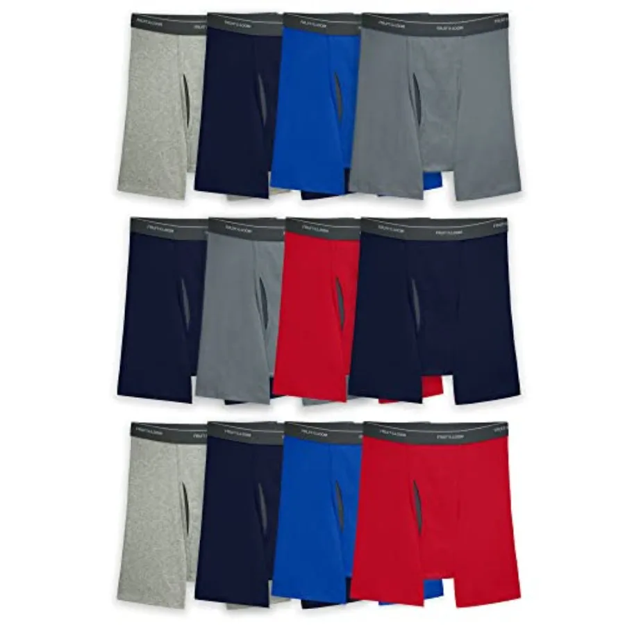 

Men's Coolzone Boxer Briefs, Moisture Wicking and Breathable