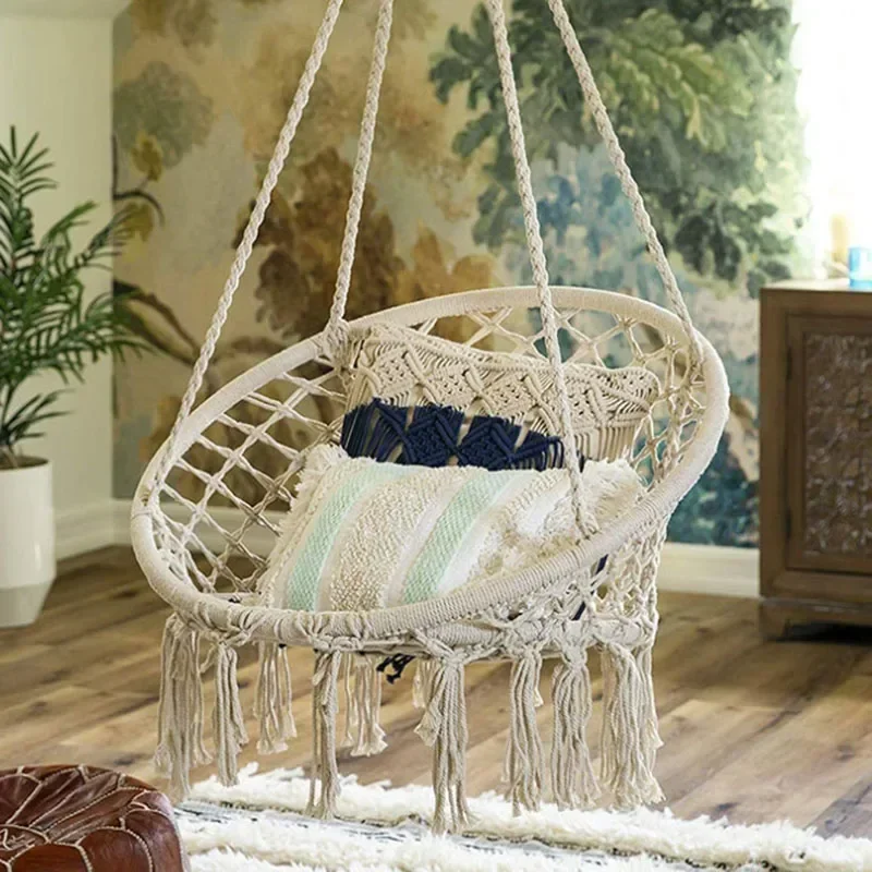 Garden Swing Hanging Chair Bedroom Relax Single Comfortable Rattan Hanging Chair Simple Salon De Jardin Outdoor Furniture