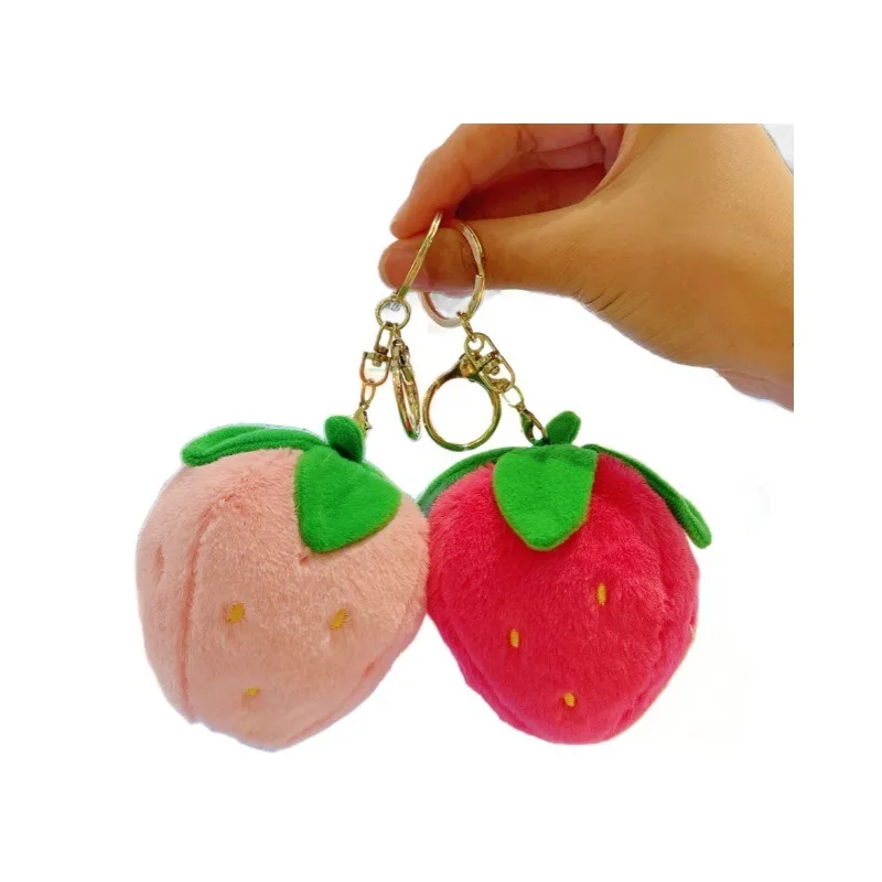 

10cm Mini Fruit Dolls Vegetable Plush Toy Apple Banana Strawberry Pepper Orange Watermelon Carrot Pineapple Cherry Simulation