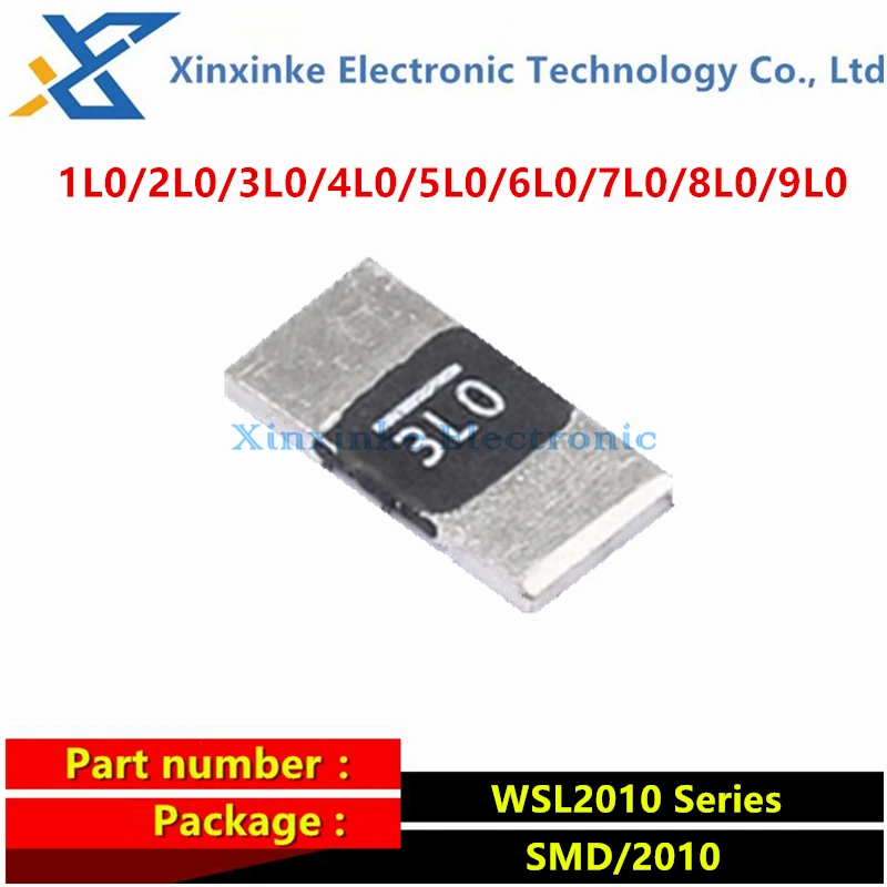 

5PCS WSL2010 1L0/2L0/3L0/4L0/5L0/6L0/7L0/8L0/9L0 Current Sense Resistors - SMD 1/2watt .001ohms 1% 3mΩ 500mW 0.002 0.004 0.005R