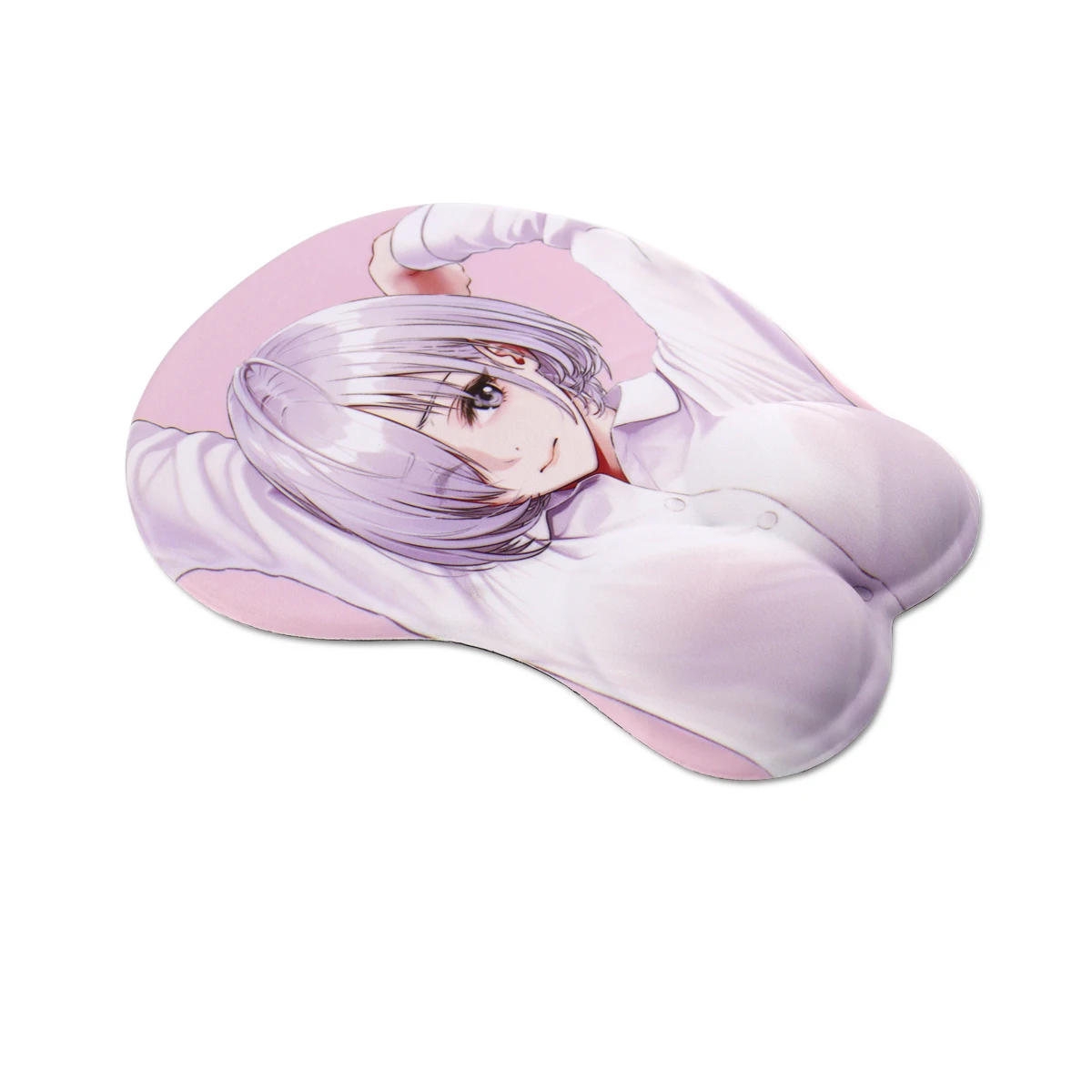 

Anime 3D Mouse Pad With Wrist Rest Non-slip Silicone Hand Rest Cartoon Small Animal Mouse Pad For PC Computer Laptop Gaming Pads