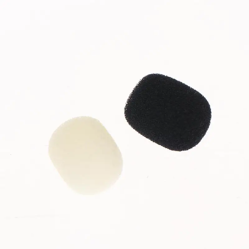 10Pcs Small Mic Foam Protectors Anti-dust Noise Reduction Random Color Mini Microphone Sponge for Live Show Stage Performance