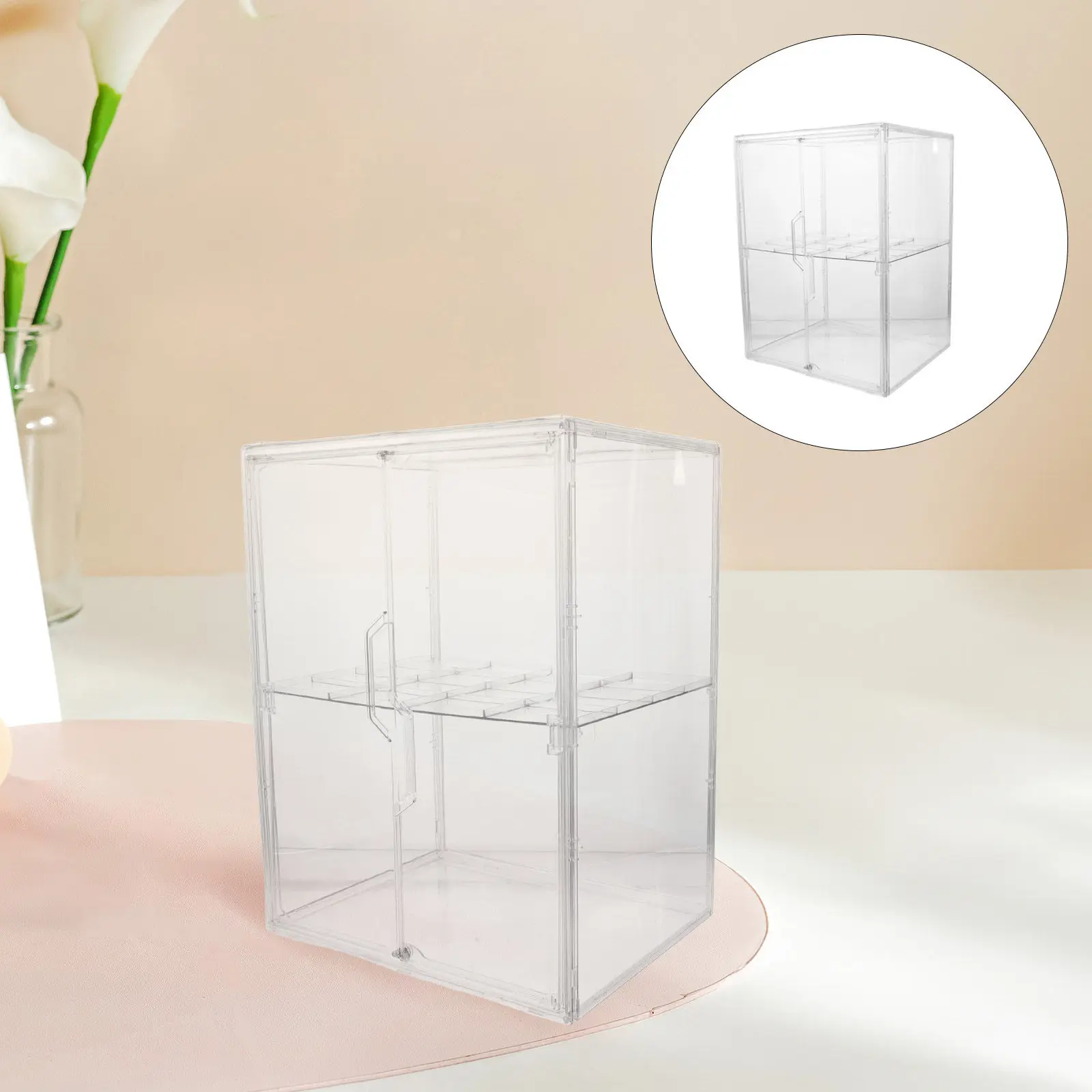 Baby Bottle Storage Rack Countertop Organizer for Cabinets Drawers Food Jars and Nursery Essentials