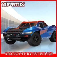 ARRMA  ARA3521 FURY 3S 2WD BLX Brushless 1/8 RTR RC Electric Remote Control Model Car SHORT COURSE TRUCK Adult Children's Toys