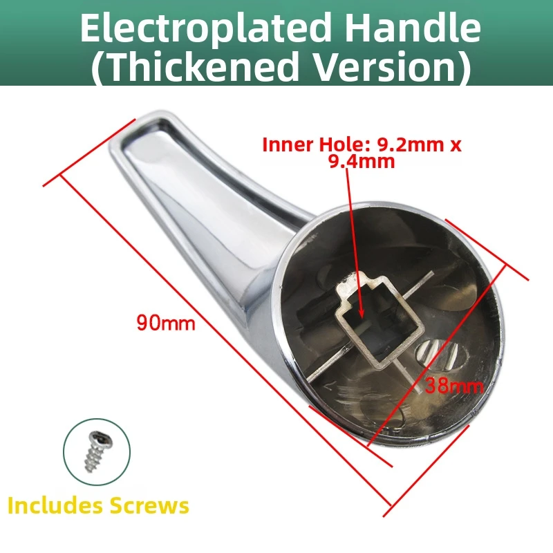 Replacement Mixing Valve Handle for Electric Water Heater Shower Systems with Reinforced Material Construction