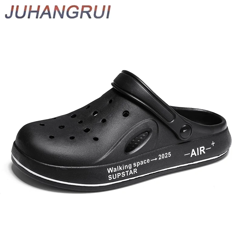 

Mens Summer Breathable Outdoor Thick - soled Non - slip Hollowed - out Casual Beach Thick Sole Sandal for Outerwear，EVA Material
