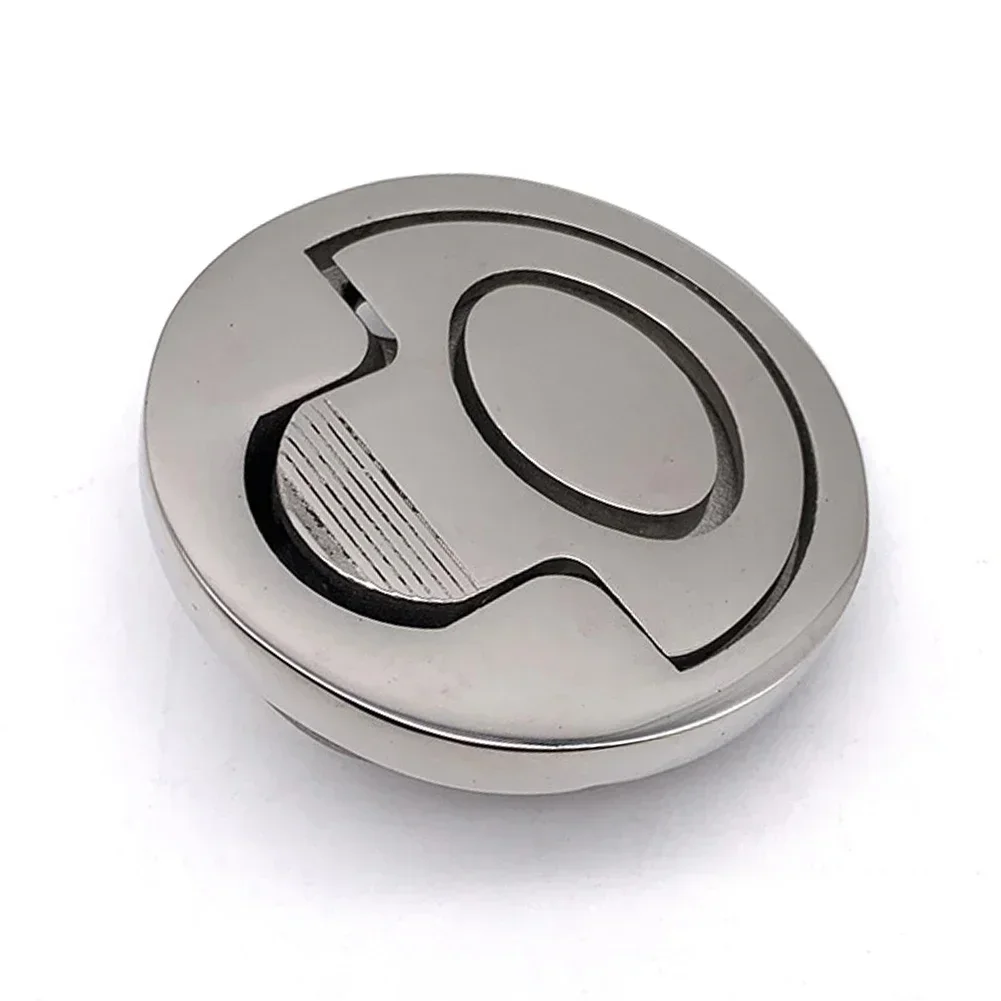 Floor Buckles Flush Pull Ring 50mm*50mm Flush Tab Hardware Accessories Silver Stainless Steel Beautiful Appearance