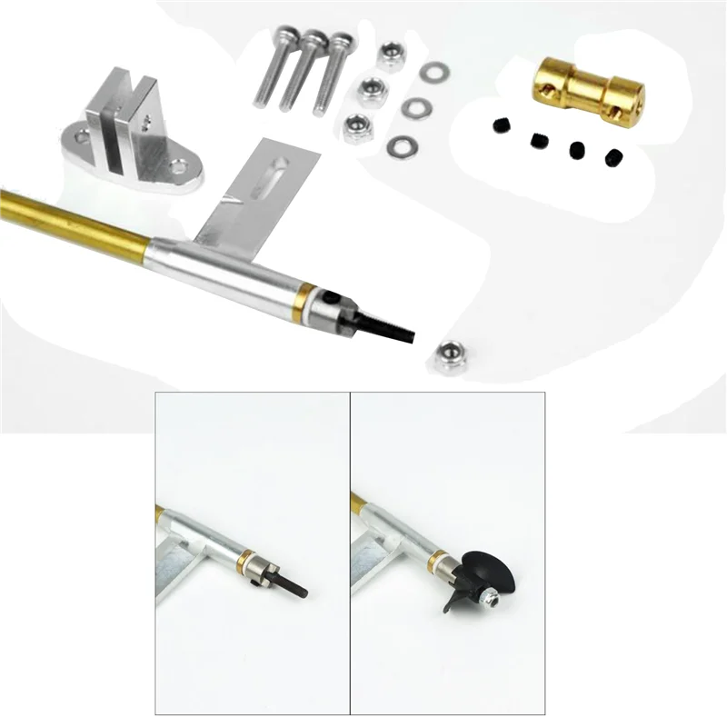 เรือเร็ว RC เรือเร็ว sponson Outrigger กุ้งชุดโมเดลเรือสปีดโบ๊ทควบคุมวิทยุชุดสมบูรณ์