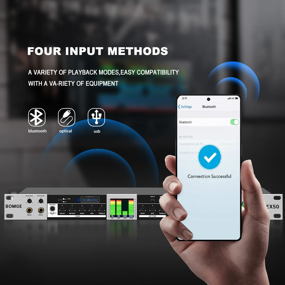 BOMGE digital pre-sound effect processor