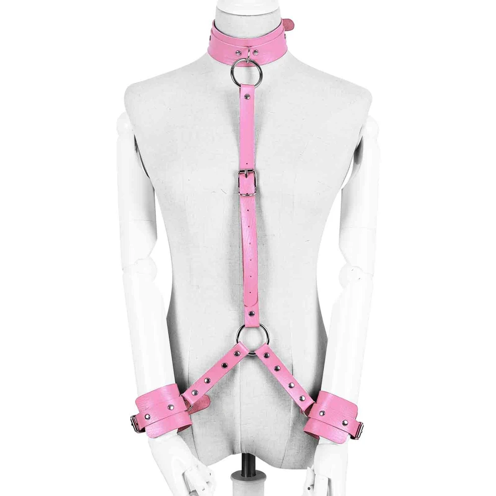 Leder Sexy Dessous Punk Strumpfband Gürtel Körper Gesäß Bondage Strümpfe Gürtel Harness Frauen Hosenträger Gürtel Goth Harness Mode