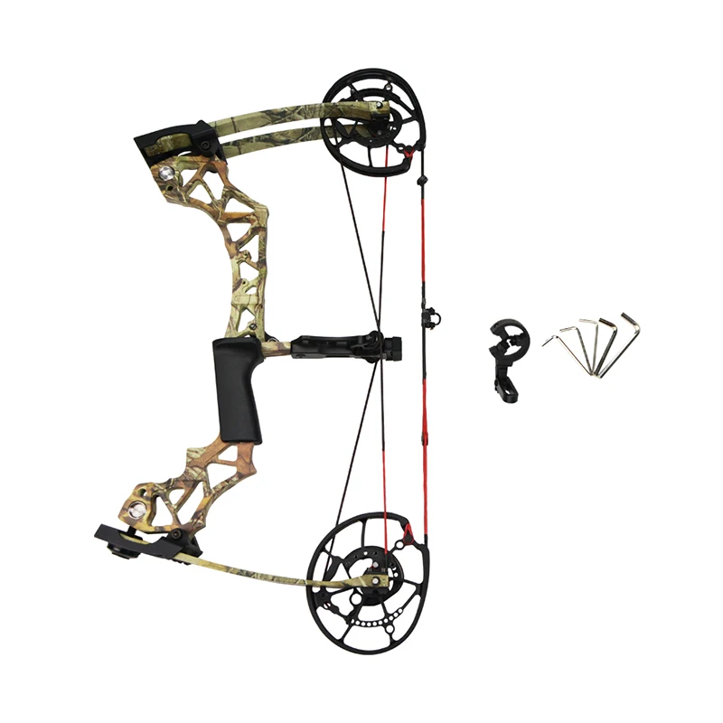 Compound Bow for Hunting Slingshot Archery bow with 40-60 Lbs Draw Weight Camouflage Compound Bow Outdoor Hunting Equipment