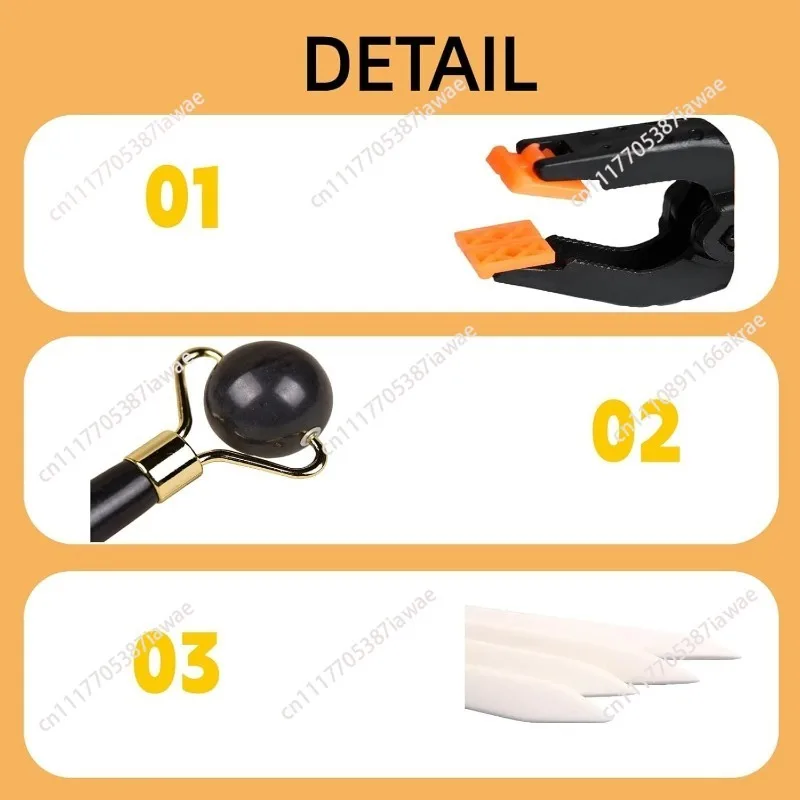 86Pcs Tool Set Replacement Card Care Accessories Kit for Sports Card Repair Flat Cleaning Set