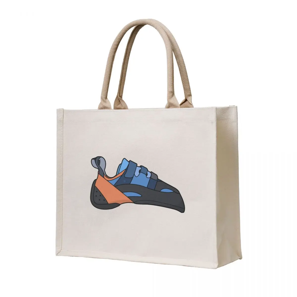 Climbing Shoe Illustration Tote Bag Cloth bags bags luxury women Canvas