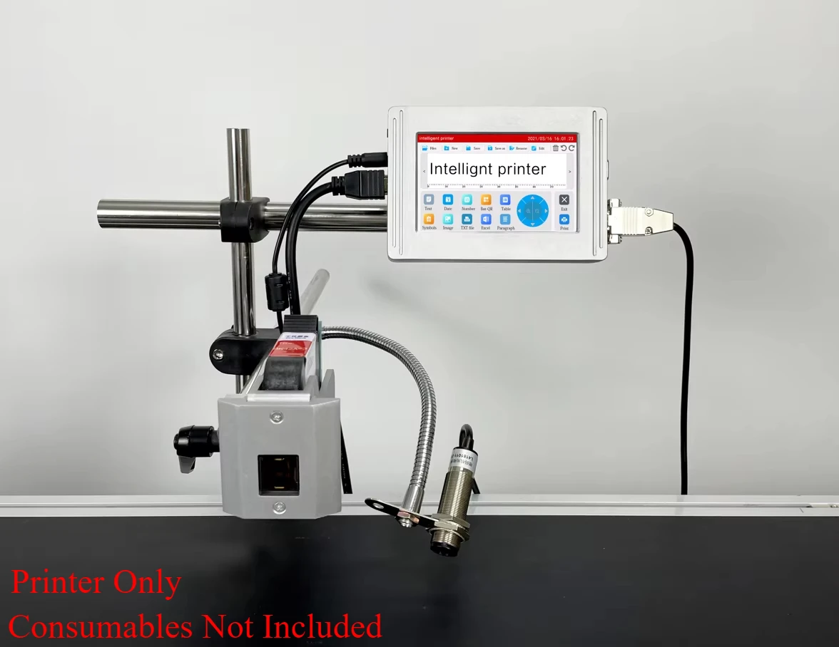 High-Speed Online TIJ Inkjet Printer 600DPI for Date and Batch Coding