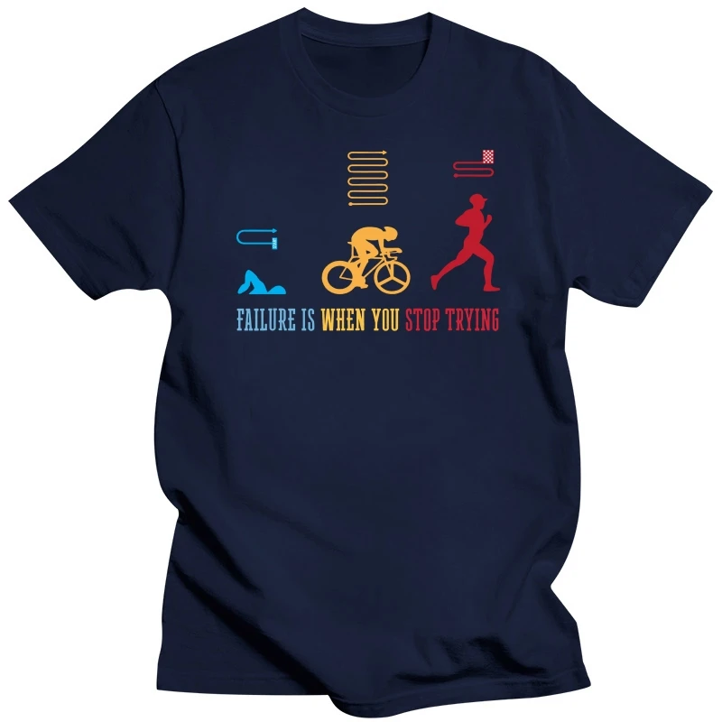 Sports Triathlete Gift Swim Bike Run Triathlon T-Shirt(1)