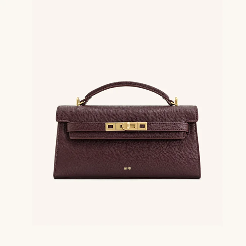 JW PEI bolso Noor patrón de cocodrilo pequeño cuadrado nuevo bolso cruzado de alta calidad para mujer 2T27