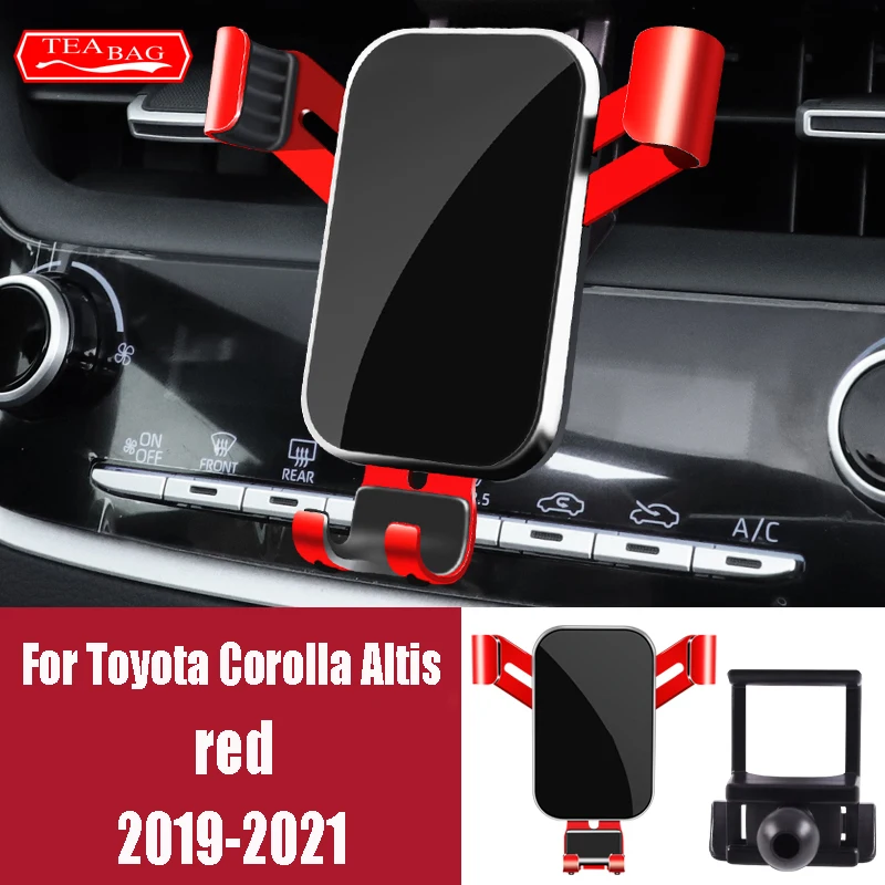Adjustment Car Phone Holder For Toyota Corolla Altis 2014-2021 Auto Gravity GPS Stand Special Mount Air Vent Navigation Bracket image 3